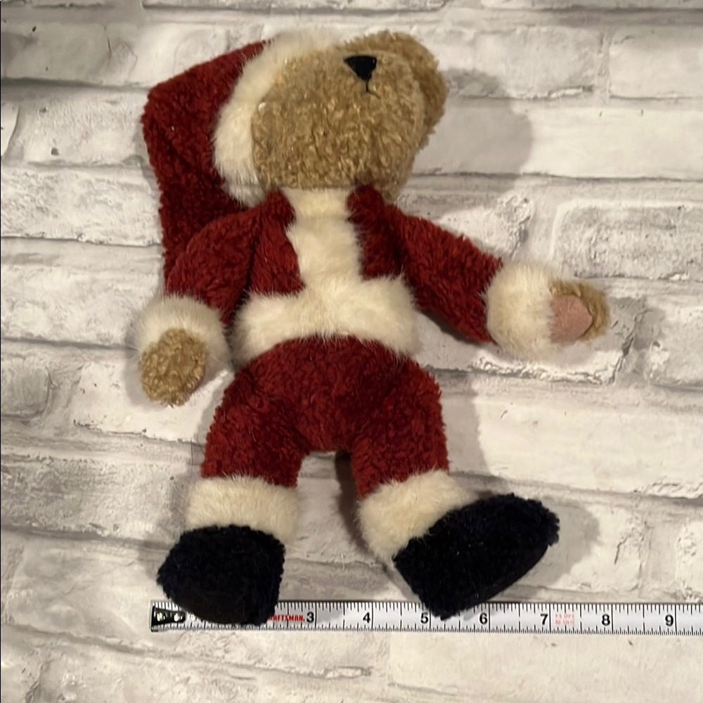 Boyds Bear 10 inch Santa Teddy Bear Plush - Picture 3 of 7